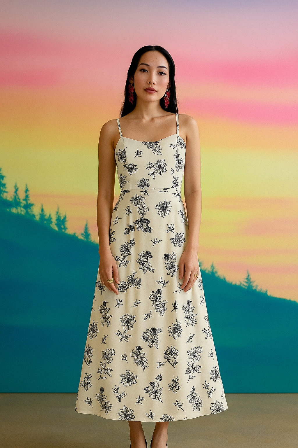 Elsa Floral Dress
